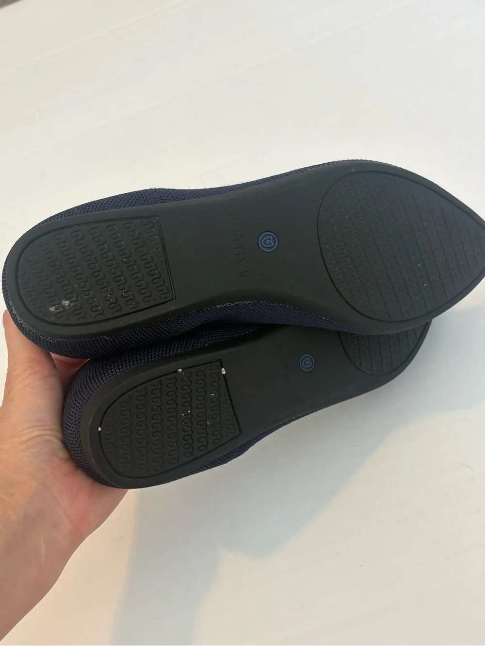 Rothy's Navy The Point Knit Flats - Women's 7.5